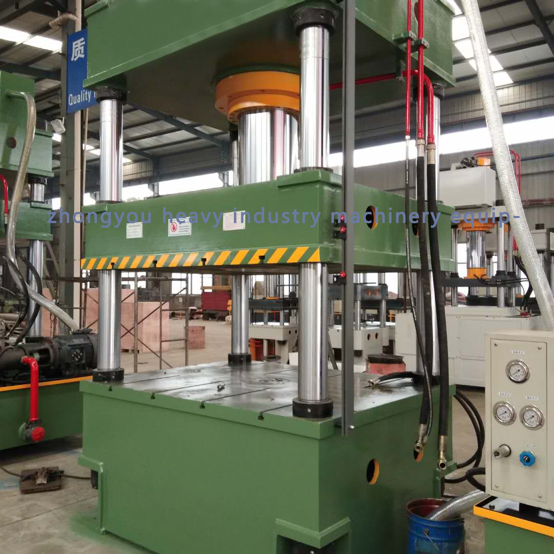 315噸四柱油壓機(jī)試機(jī)視頻