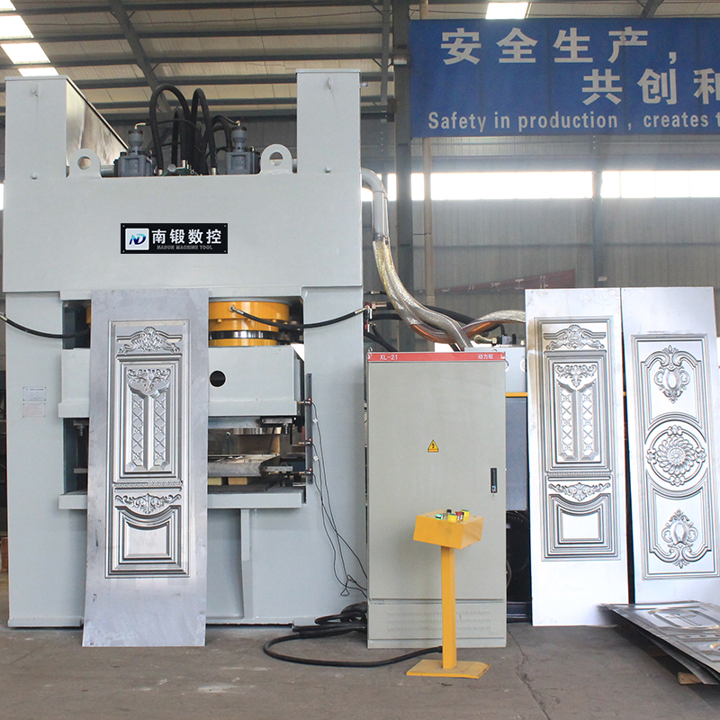 液壓機廠家 2500噸門面壓花機 框式鐵門鋼木防盜門門壓花成型油壓機 