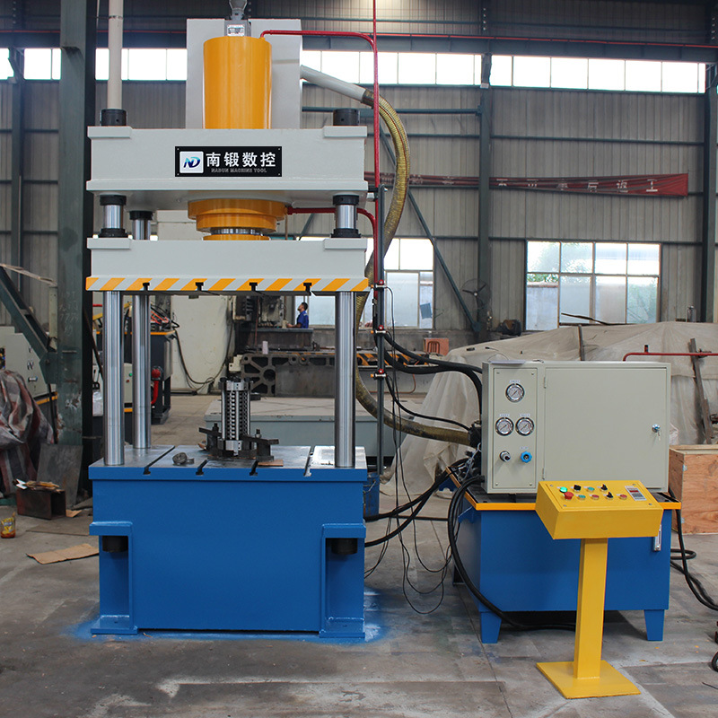 150噸四柱液壓機冷擠壓成型壓力機齒輪一次成型油壓機