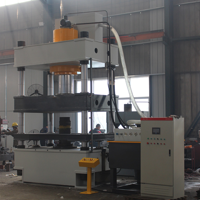 滕州液壓機630噸粉末成型油壓機硅酸鈣板隔熱保溫板成型壓力機