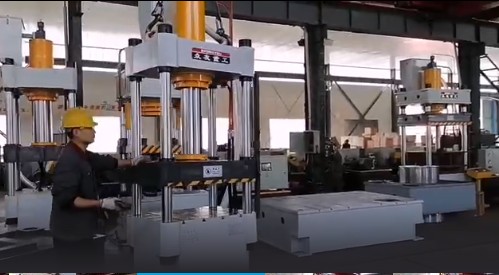 滕州液壓機廠家車間隨手拍 