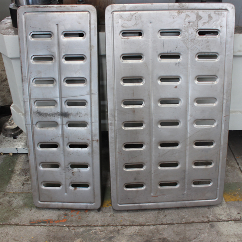 400T不銹鋼地漏蓋板成型油壓機，400噸金屬成型油壓機